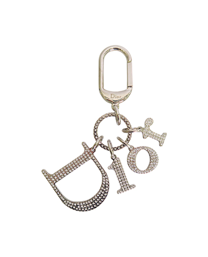 Christian Dior Logo Bag Charm, front view